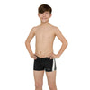 Boxer de natation Toronto Hip Racer 21 Garçon Noir-Gris Taille 25-10A Zoggs 463484BKGY25