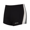 Boxer de natation Toronto Hip Racer 21 Garçon Noir-Gris Taille 27-12A Zoggs 463484BKGY27