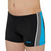 Boxer de natation Toronto Hip Racer 21 Garçon Noir-Turquoise Taille 24-8A Zoggs 463484BKTQ24