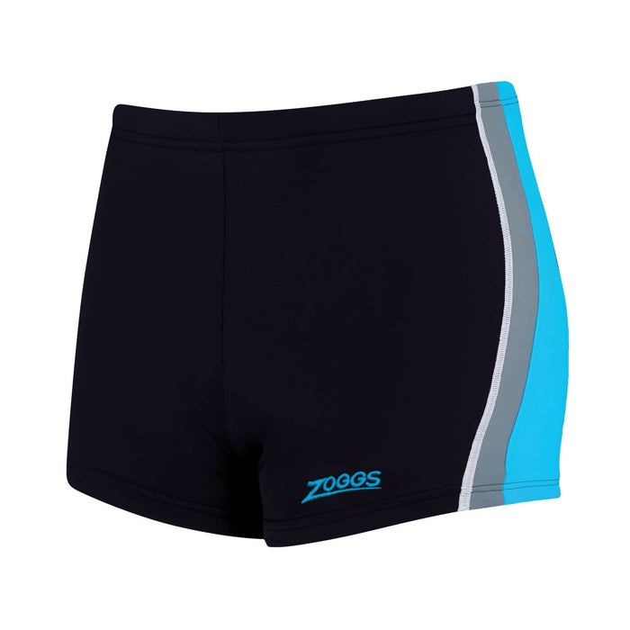 Boxer de natation Toronto Hip Racer 21 Garçon Noir-Turquoise Taille 29-14A Zoggs 463484BKTQ29