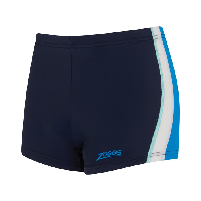Boxer de natation Toronto Hip Racer 21 Garçon Marine-Bleu clair Taille 23-6A Zoggs 463484NVLB23
