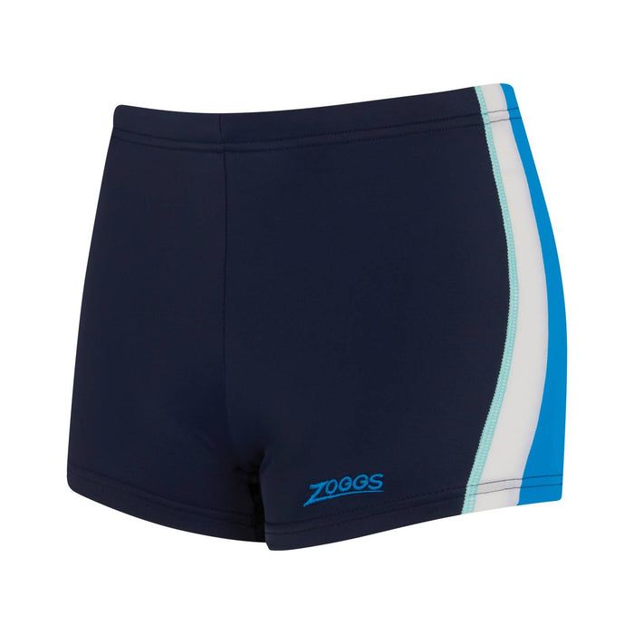Boxer de natation Toronto Hip Racer 21 Garçon Marine-Bleu clair Taille 27-12A Zoggs 463484NVLB27