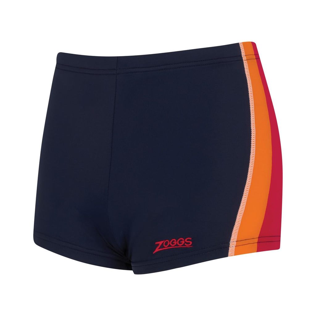 Boxer de natation Toronto Hip Racer 21 Garçon Marine-Rouge Taille 25-10A Zoggs 463484NVRD25