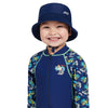 Chapeau de soleil Barlins seau garçon bleu marine taille unique Zoggs 463700NVEM