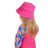 Chapeau de soleil Barlins seau fille rose taille unique Zoggs 463700PKEM