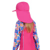 Chapeau de soleil fille rose taille unique Zoggs 463840PKEM