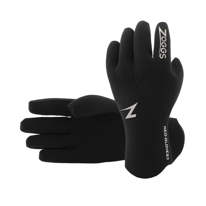 Gants de Natation Neo 3 Unisexe Noir L Zoggs 464046BKL