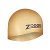 Bonnet de bain Silicone Facile à Enfiler Or Zoggs 465003GD