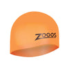 Bonnet de bain Silicone Facile à Enfiler Orange Zoggs 465003OR