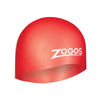Bonnet de bain Silicone Facile à Enfiler Rouge Zoggs 465003RD