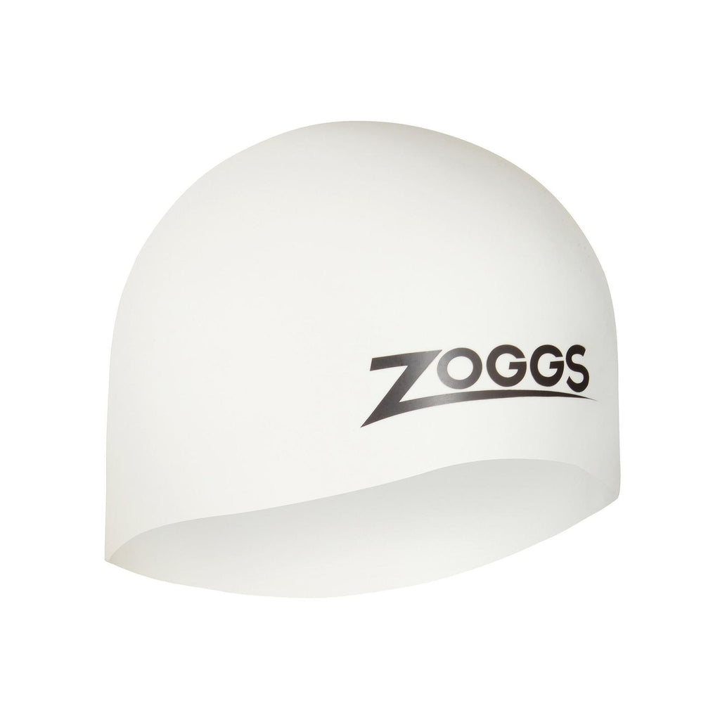 Bonnet de bain Silicone Facile à Enfiler Blanc Zoggs 465003WH