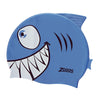 Bonnet de bain Junior en silicone Personnage Bleu Jaws Zoggs 465004