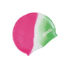 Bonnet de bain Junior en silicone Multicolore Gris-Blanc Zoggs 465012GYWH