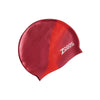 Bonnet de bain Junior en silicone Multicolore Rouge-Rose Zoggs 465012RDPK