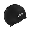 Bonnet de bain en silicone Noir Zoggs 465024BK