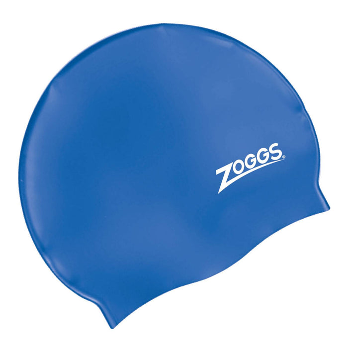 Bonnet de bain en silicone Bleu-Royal Zoggs 465024RB