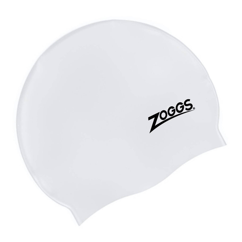 Bonnet de bain en silicone Blanc Zoggs 465024WH
