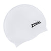 Bonnet de bain en silicone Blanc Zoggs 465024WH