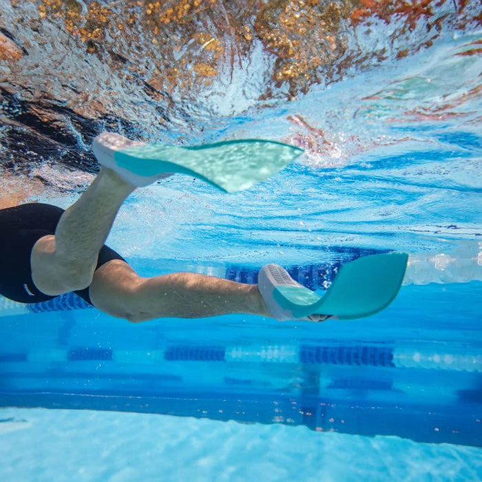 Palmes de natation Longue lame en caoutchouc Gris-Noir EU 43-44-UK 9-10-US 10-11 Zoggs 465213GYBK910