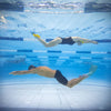 Palmes de natation à longue lame en caoutchouc Gris-Violet EU 30-32-RU JR 11-1-US JR 12-2 Zoggs 465213GYPU111