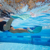 Palmes de natation à longue lame en caoutchouc Gris-Rouge EU 33-34-RU 1-2-US 2-3 Zoggs 465213GYRD12