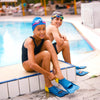 Palmes de natation courte lame Éco Noir-Orange EU 41-42-UK 7-8-US 8-9 Zoggs 465220BKOR78