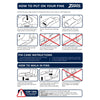 Palmes de natation courte Eco Rouge EU 33-34-UK 1-2-US 2-3 Zoggs 465220BLRD12