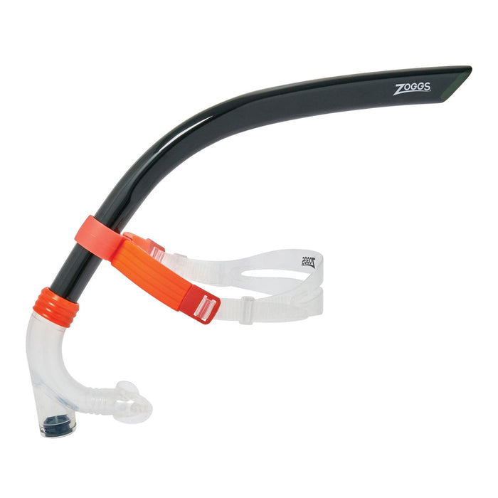 Tuba de snorkeling Centre Line Noir-Orange Zoggs 465287BKOR