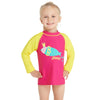 Haut de bain à manches longues avec fermeture éclair Sun Enfants Sea-Queen Imprimé Âge 4 Zoggs 465423SEQEYR4