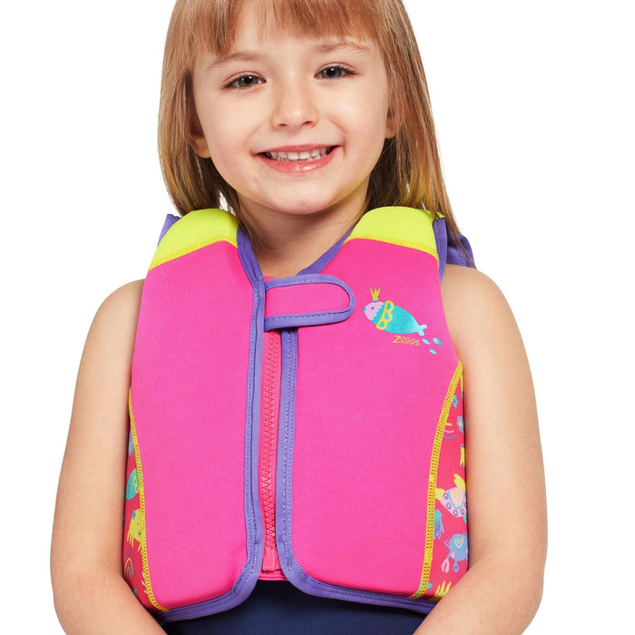 Veste Swimsure Enfants Sea-Queen Imprimé 2-3 Ans 15-19kg Zoggs 465526SQEU23