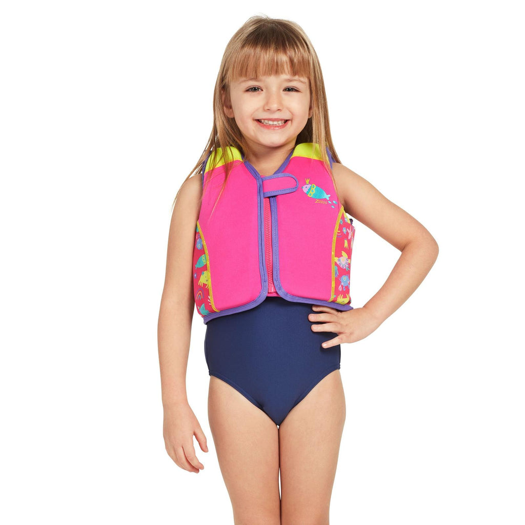 Veste Swimsure Enfants Sea-Queen Imprimé 4-5 Ans 19-30kg Zoggs 465526SQEU45