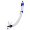 Tuba de snorkeling plongée Fast Tech Clear-Bleu Seac 476B