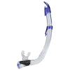 Tuba de snorkeling plongée Fast Tech Clear-Bleu Seac 476B