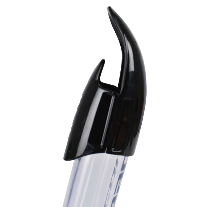 Tuba de snorkeling plongée Fast Tech Clear-Noir Seac 476N