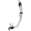 Tuba de snorkeling plongée Fast Tech Clear-Noir Seac 476N