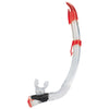 Tuba de snorkeling plongée Fast Tech Clear-Rouge Seac 476R