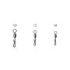 Swivels micro avec clip 6pcs №12 Expert Predator 48093