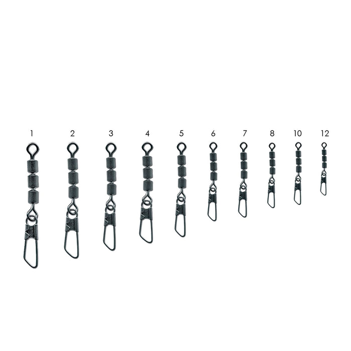 Chaînes de roulement en tonneau avec clip 6pcs №6 Expert Predator 48113