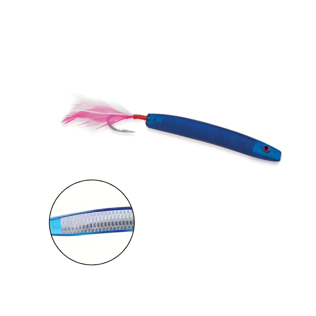 Leurre de Traîne Unghia Bleu 75mm Expert Predator 48258BL