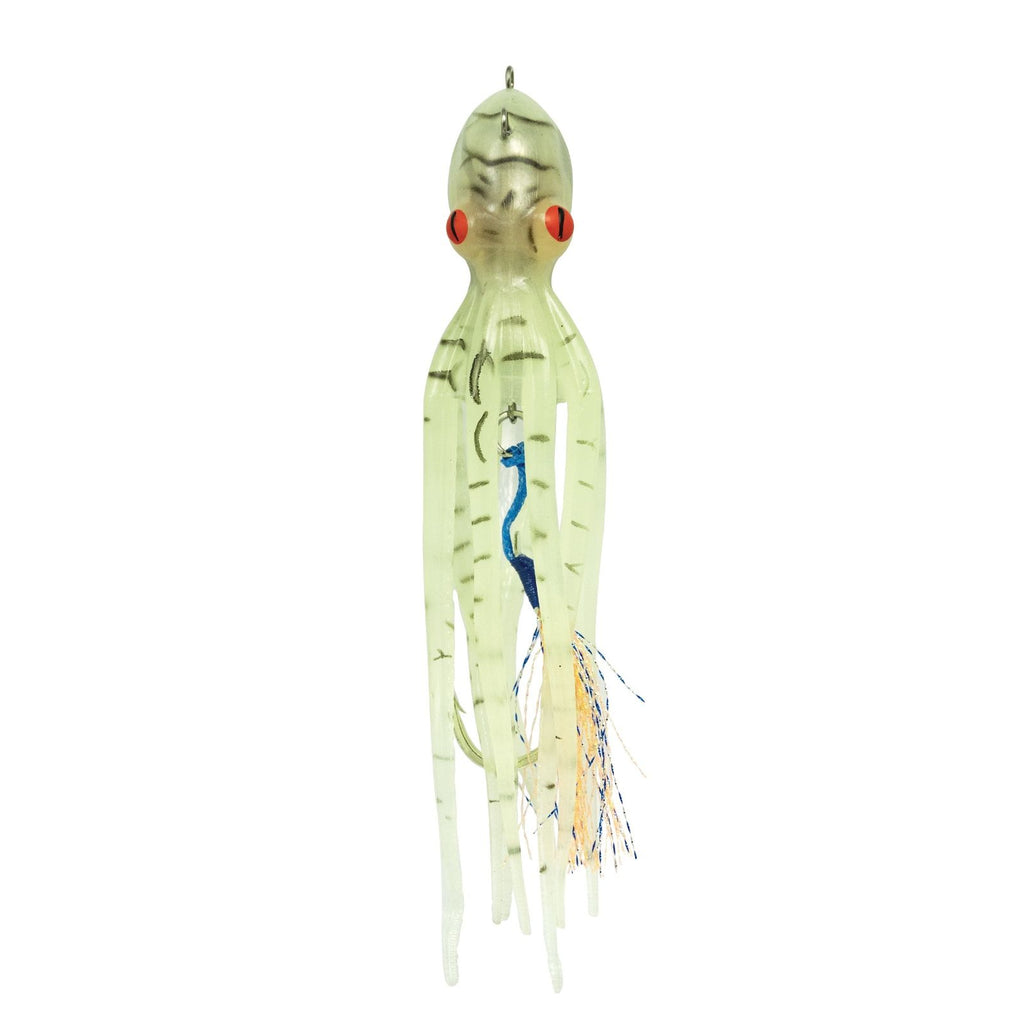 Leurre en silicone Octopus Takoyaki Lumineux 110g 15cm Expert Predator 48310FL