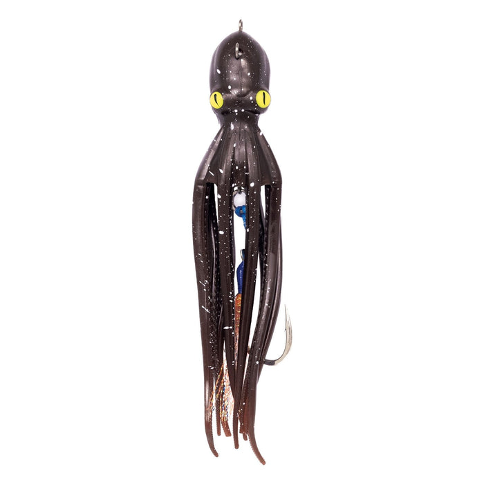 Leurre en silicone Octopus Takoyaki Noir 200g 20cm Expert Predator 48312BK