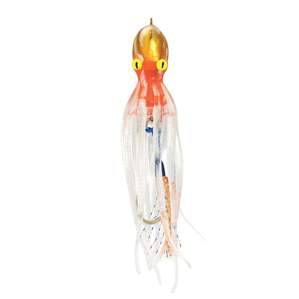 Leurre en silicone Octopus Takoyaki Tête d'or 250g 20cm Expert Predator 48313GH