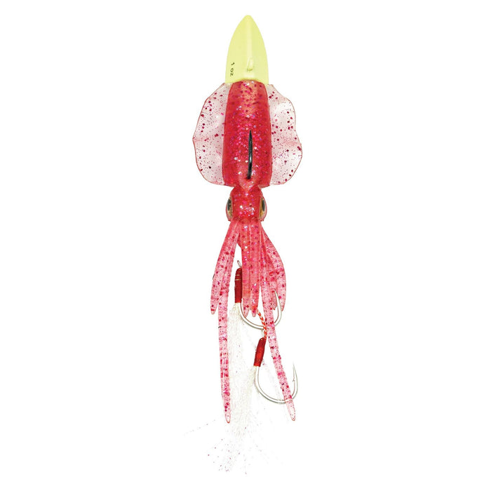 Leurre Souple en Silicone Wakame Double Assist Rouge 13cm 35g Expert Prédateur 48316RD