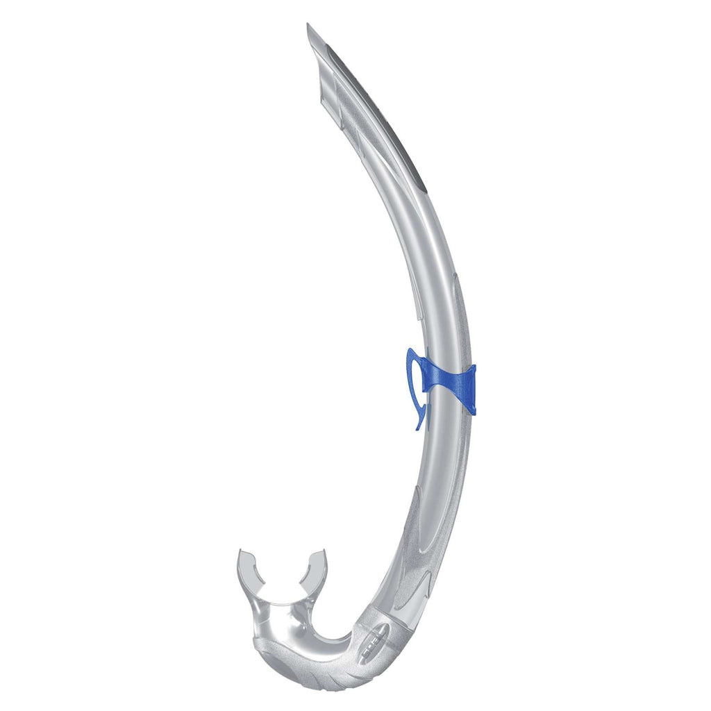Tuba de plongée Snorkeling Jet Transparent-Bleu Seac 483B