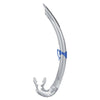 Tuba de plongée Snorkeling Jet Transparent-Bleu Seac 483B