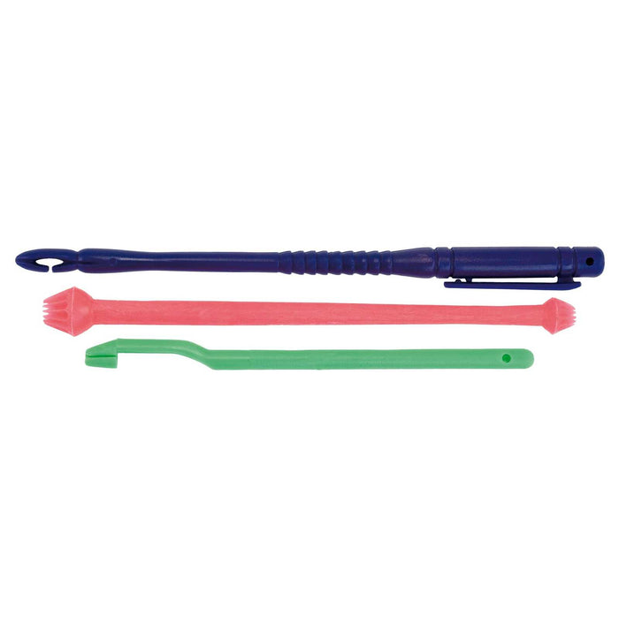 Dégorgeur Plastique 3 pcs Lineaeffe 4997580