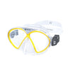 Masque de Plongée Snorkeling Fenix Enfants Transparent-Jaune Abysstar 50037YL