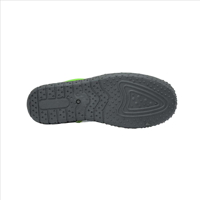 Chaussures Aquatiques Océan Noir-Blanc-Vert Taille 36 Abysstar 50087
