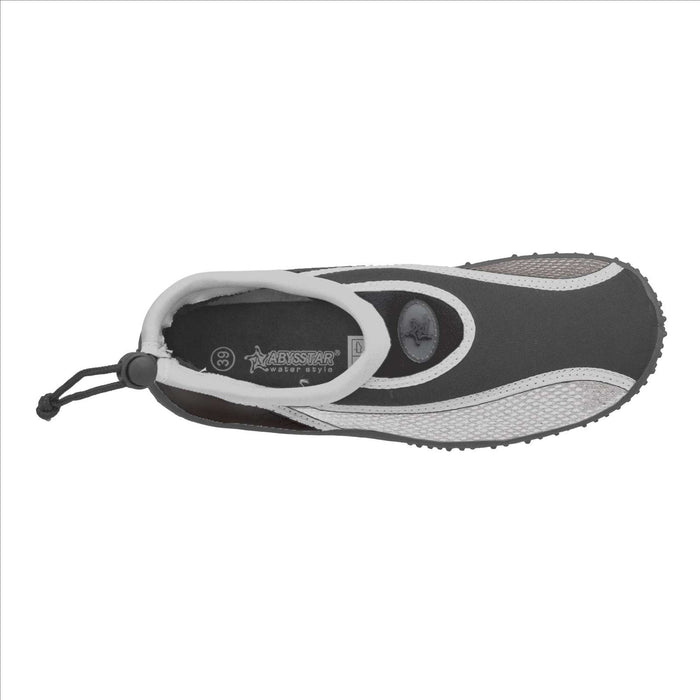 Chaussures Aquatiques Océan Noir-Gris Taille 42 Abysstar 50093