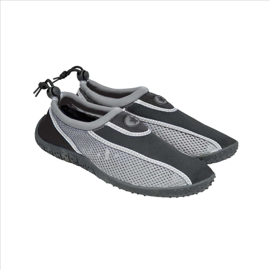 Chaussures Aquatiques Océan Noir-Gris Taille 44 Abysstar 50095